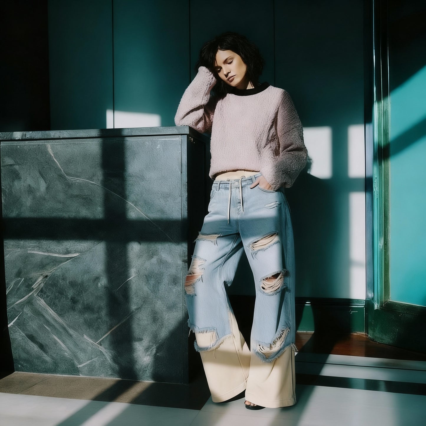 Brooklyn Contrast Jeans™