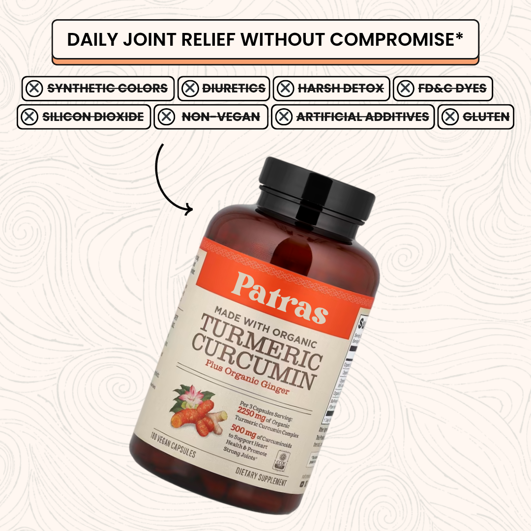 Organic Turmeric Curcumin Capsules