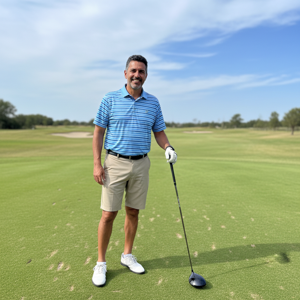 Golfer – Man 40s Hispanic
