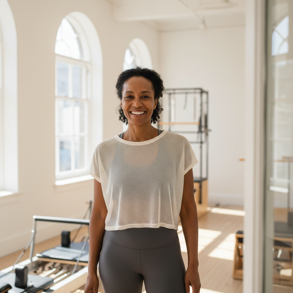 Pilates – Woman 40s Black