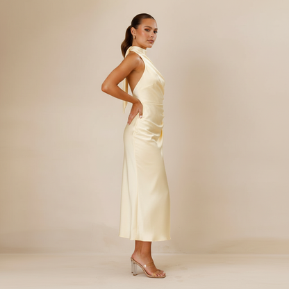 Valencia Dress Side Profile