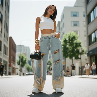 Brooklyn Contrast Jeans™